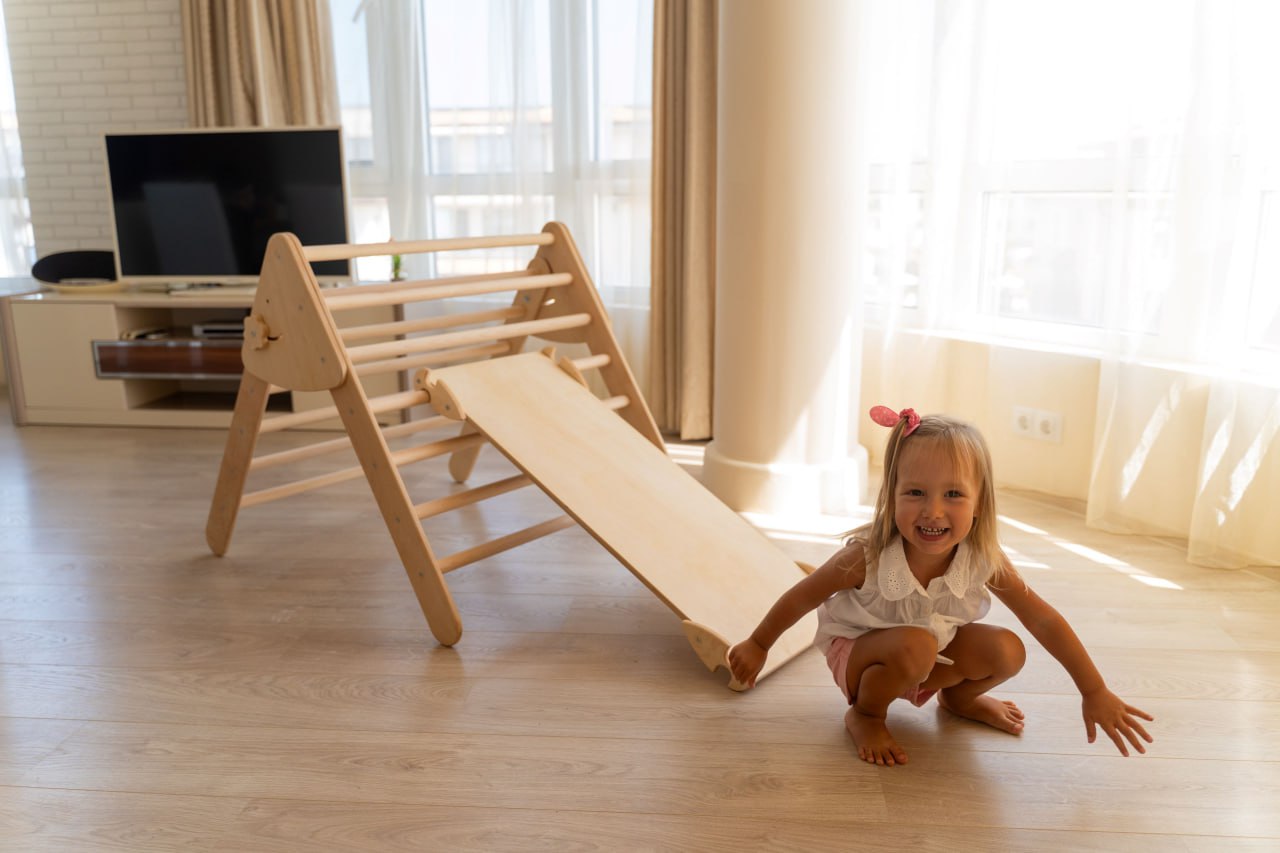 Set de Joacă Mare Pikler 2in1, wooden🌳