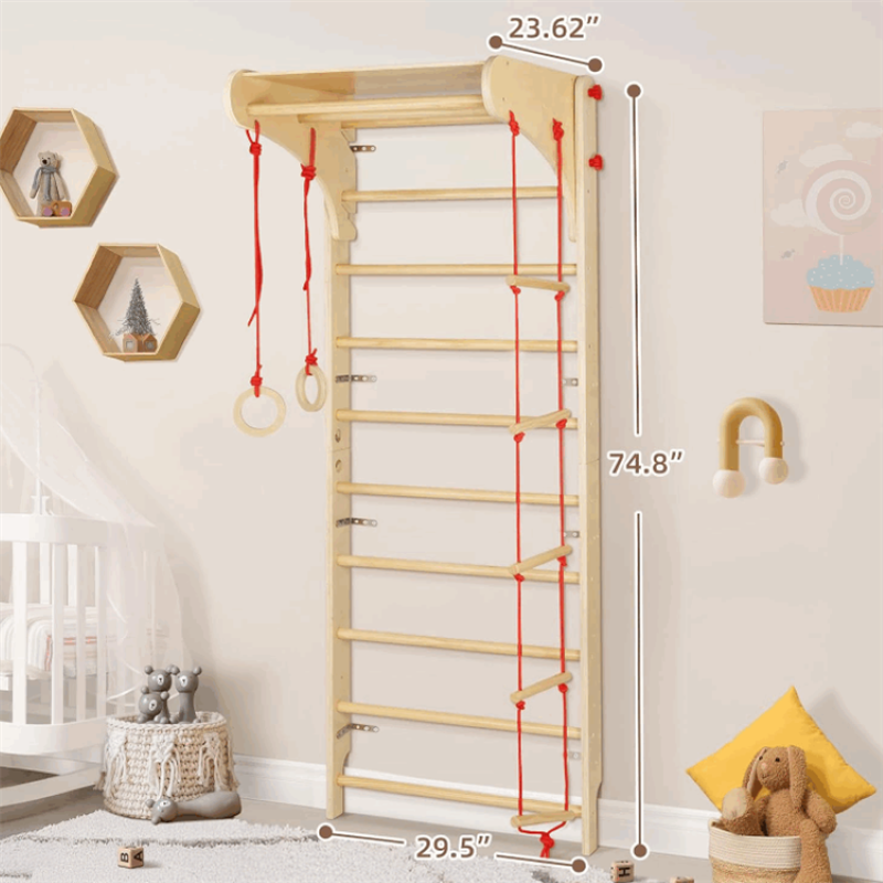 Spalier de Gimnastică pentru Copii 3in1 🧗‍♂️🌟