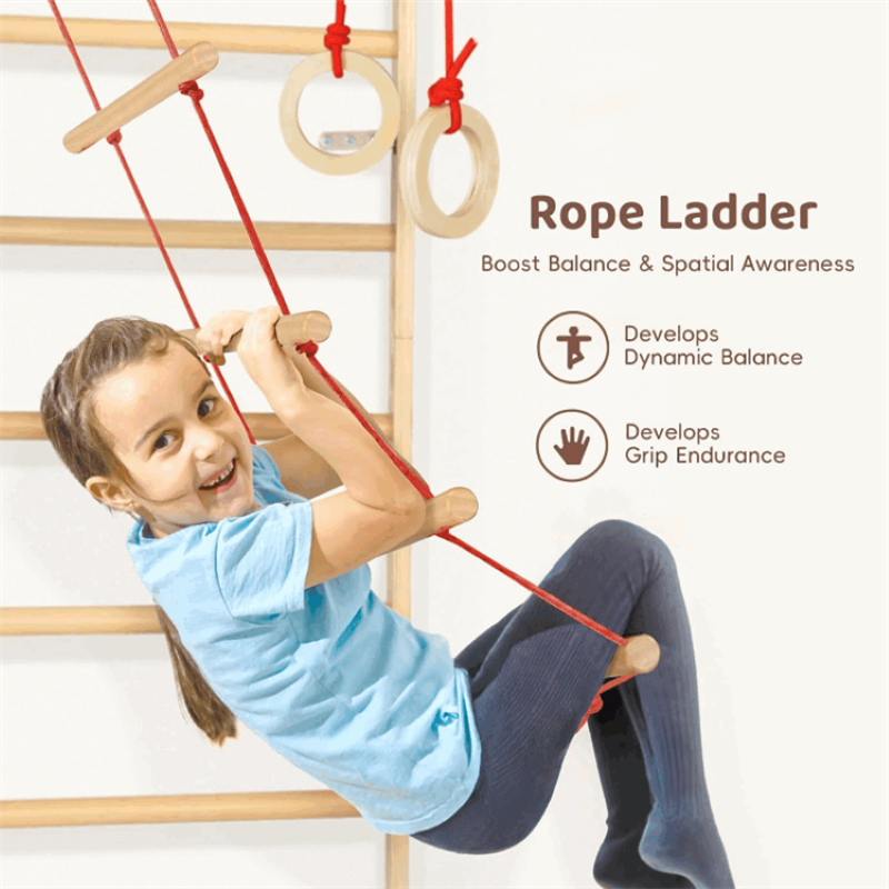 Spalier de Gimnastică pentru Copii 3in1 🧗‍♂️🌟
