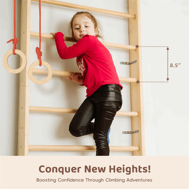 Spalier de Gimnastică pentru Copii 3in1 🧗‍♂️🌟