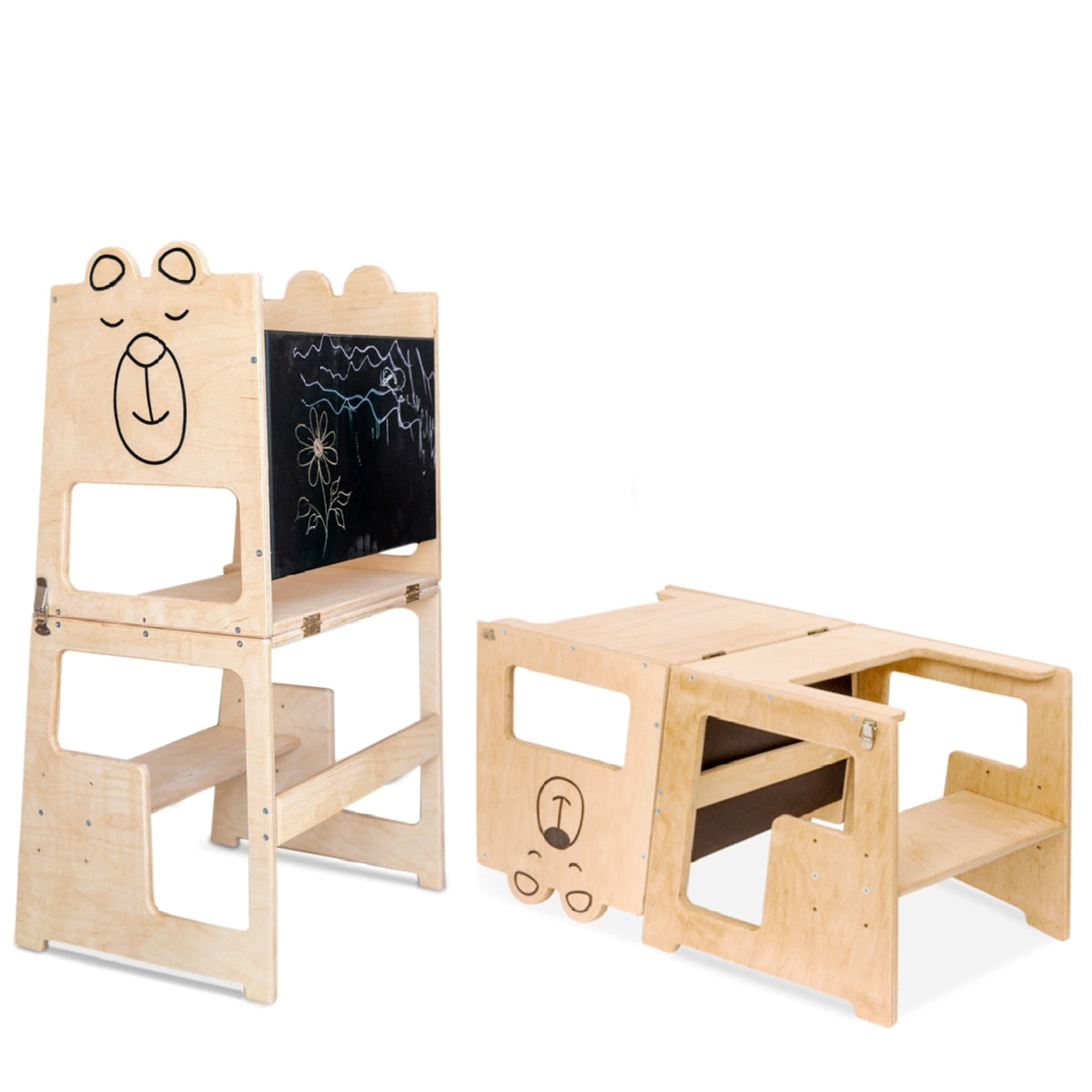 Turn de Învățare Montessori pentru Copii, Bear 🐻‍❄️