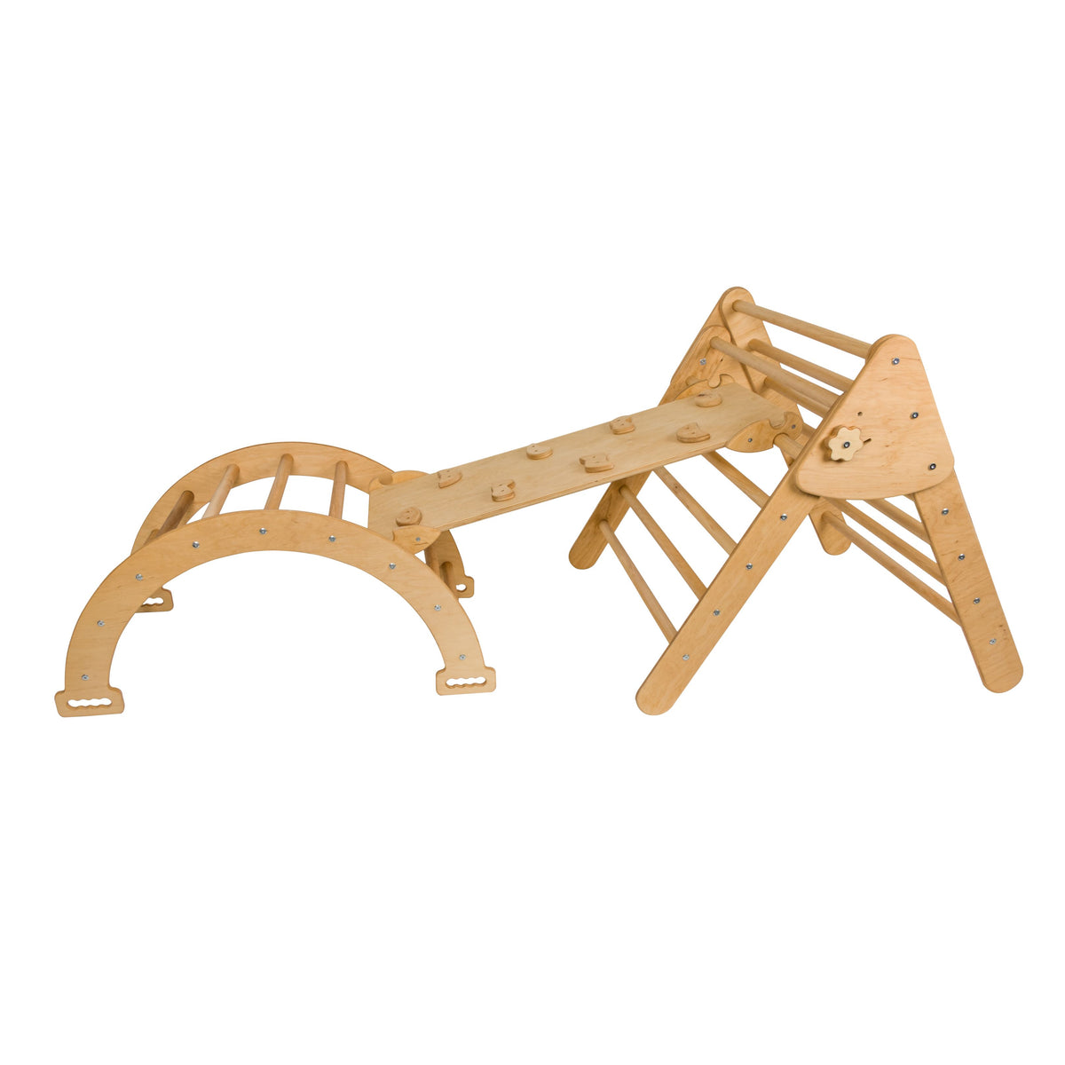 Set de Joacă Mare Pikler 3in1, wooden🌳
