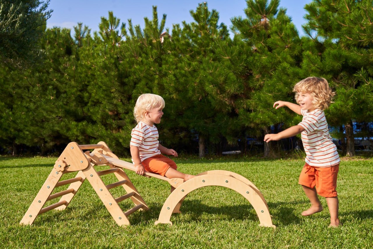 Set de Joacă Mic Pikler 3in1, wooden🌳