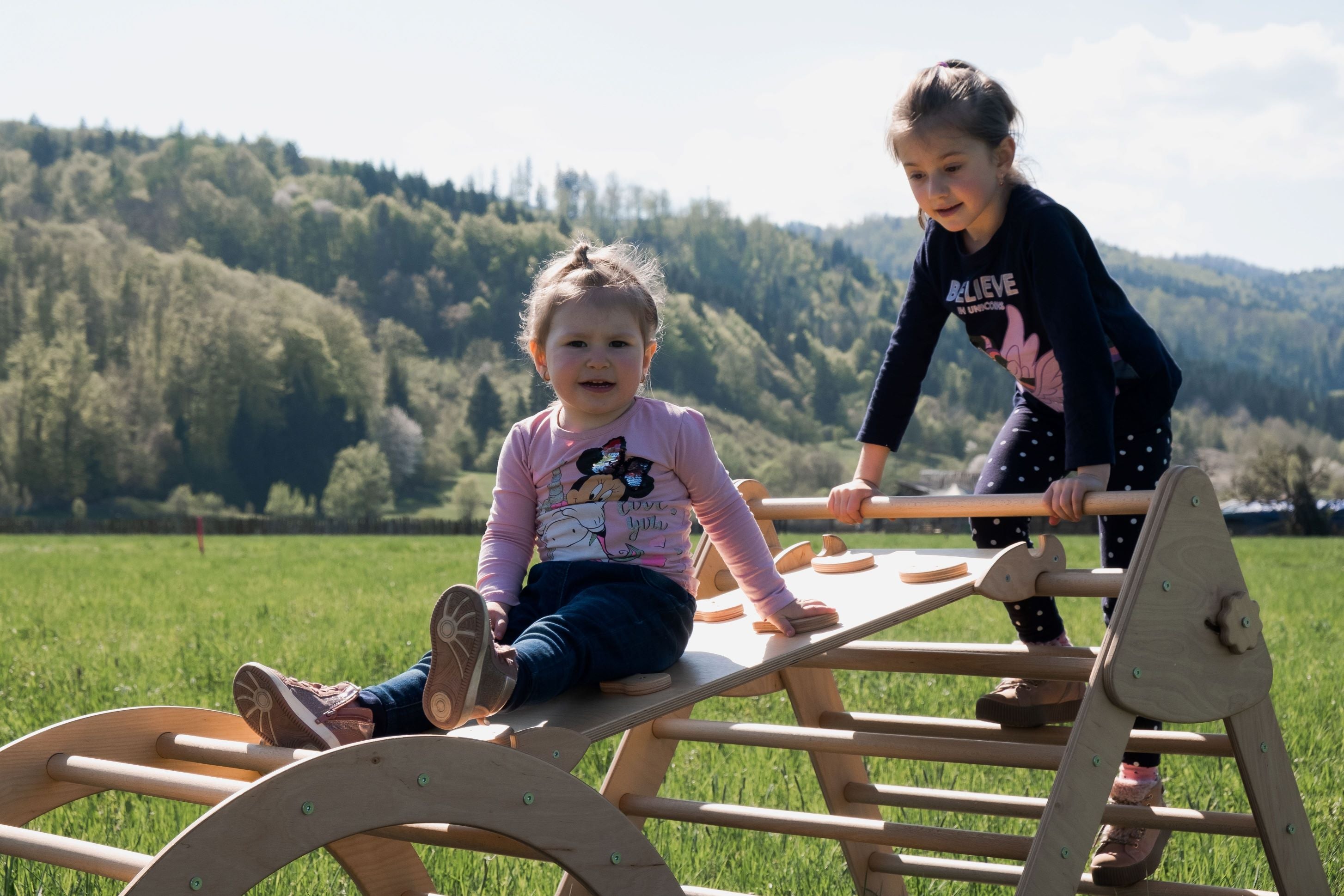 Set de Joacă Mare Pikler 3in1, wooden🌳